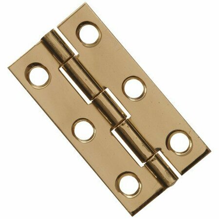 HILLMAN 2 SOLID BRASS NARROW HINGE 851188